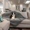 Show in main carousel: Rocket & Rex Waterproof Cat & Dog Blanket, Gray, Large slide 8 of 11