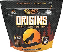 Rogue Pet Science Origins 5 in 1 Multi-Plex Support Dog & Cat Supplement, 5-lb bag
