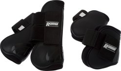 Roma Competitor Series Horse Boots, 4 count, Black