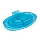 Roma Curry Comb Horse Brush, Aqua