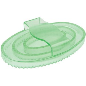 Roma Curry Comb Horse Brush, Lime