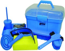 Roma Ultimate Horse Grooming Kit, Blue