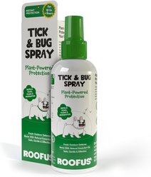 Roofus Dog Tick & Bug Spray, 250-mL bottle