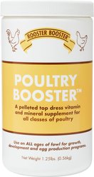 Rooster Booster Poultry Booster Pellet Vitamin Supplement, 1.25-lb jar