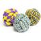 Show in main carousel: Roscoe's Pet Products Braided Rope Ball Dog Toy, Multi-Color, Small slide 3 of 3