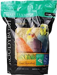 Roudybush Daily Maintenance Crumble Bird Food, 10-lb bag