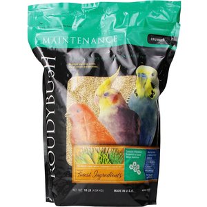 Roudybush Daily Maintenance Crumble Bird Food, 10-lb bag