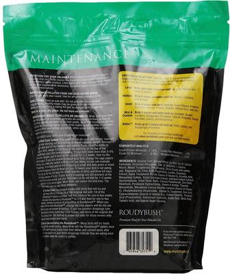Show full view: Roudybush Daily Maintenance Medium Bird Food, 44-oz bag slide 2 of 6