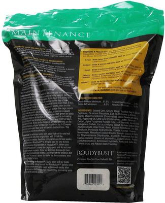 Show full view: Roudybush Daily Maintenance Small Bird Food, 10-lb bag slide 2 of 6