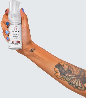 Show full view: Rowan Dry Dog Shampoo, Coconut Scent, 1.1-oz bottle slide 5 of 7