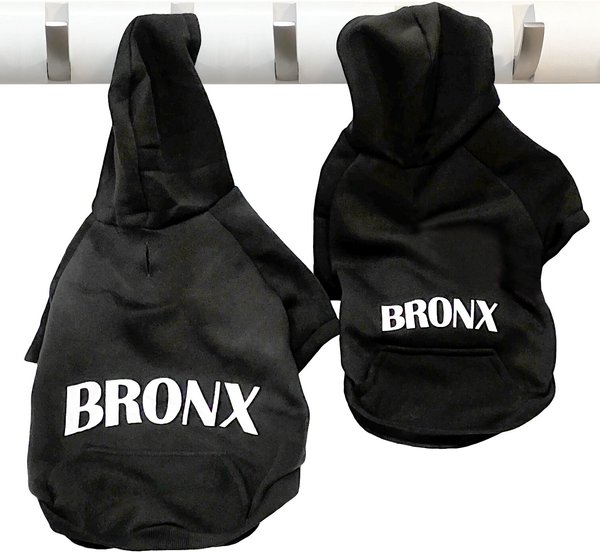 Show full view: Royal Animals Bronx Dog Hoodie, Black, X-Large slide 3 of 4