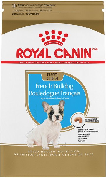 Royal Canin Breed Health Nutrition French Bulldog Puppy Recipe Dry Dog Food