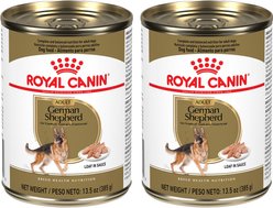 Royal Canin Breed Health Nutrition German Shepherd Loaf Pate Adult Wet Dog Food, 13.5-oz can, case of 24