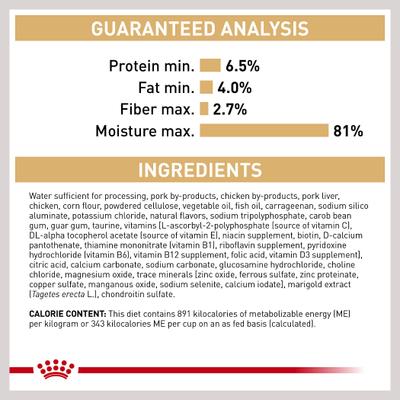 Show full view: Royal Canin Breed Health Nutrition German Shepherd Loaf Pate Adult Wet Dog Food, 13.5-oz, case of 12 slide 5 of 12