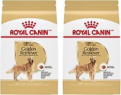 Royal Canin Breed Health Nutrition Golden Retriever Adult Dry Dog Food, 30-lb bag, bundle of 2