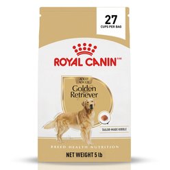 Royal Canin Breed Health Nutrition Golden Retriever Adult Dry Dog Food, 5-lb bag