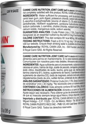 Royal Canin Canine Care Nutrition Joint Care Loaf in Sauce Canned Dog Food, 13.5-oz, case of 12 slide 2 of 6