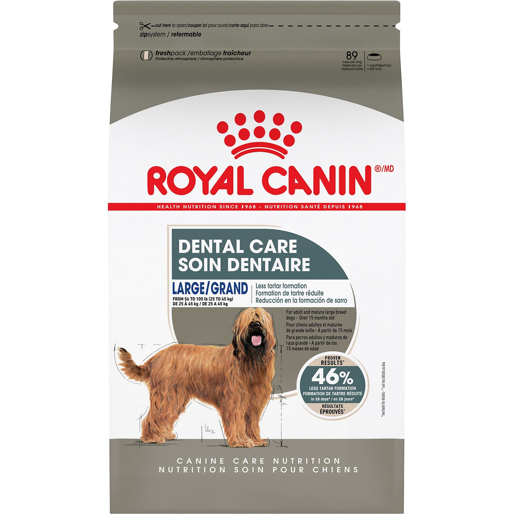 Royal Canin Royal Canin Canine Care Nutrition Large Dental Care Dry Dog Food, 30-lb bag