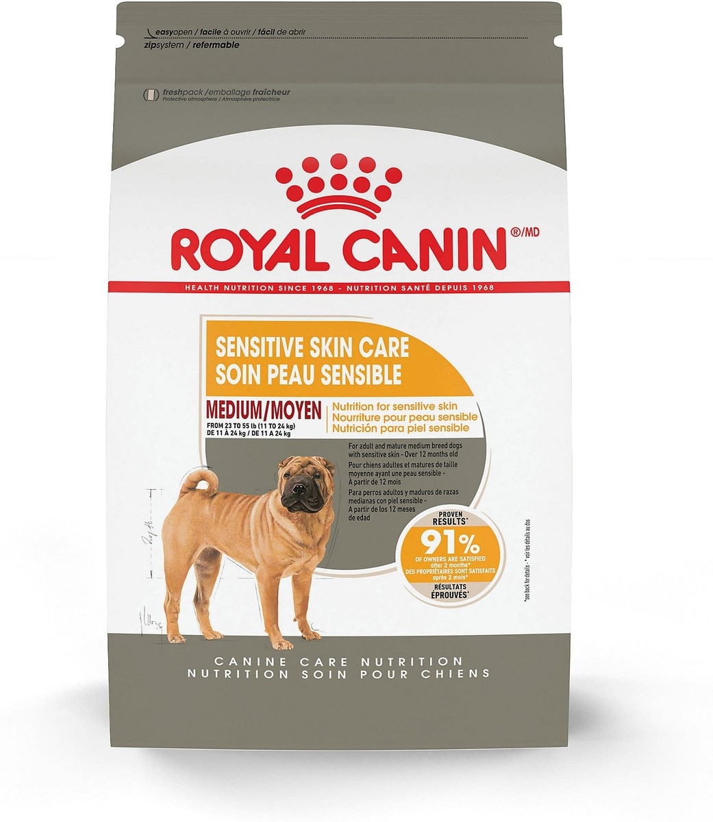 ROYAL CANIN Canine Care Nutrition Medium Sensitive Skin Care Dry