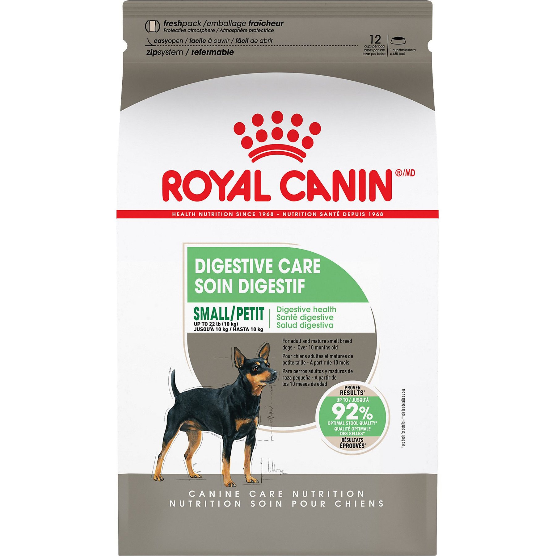 Royal Canin Canine Care Nutrition Small Digestive Care Dry Dog Food, 3.5-lb bag