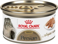 Royal Canin Feline Breed Nutrition Persian Loaf Pate Adult Wet Cat Food, 3-oz can, case of 24