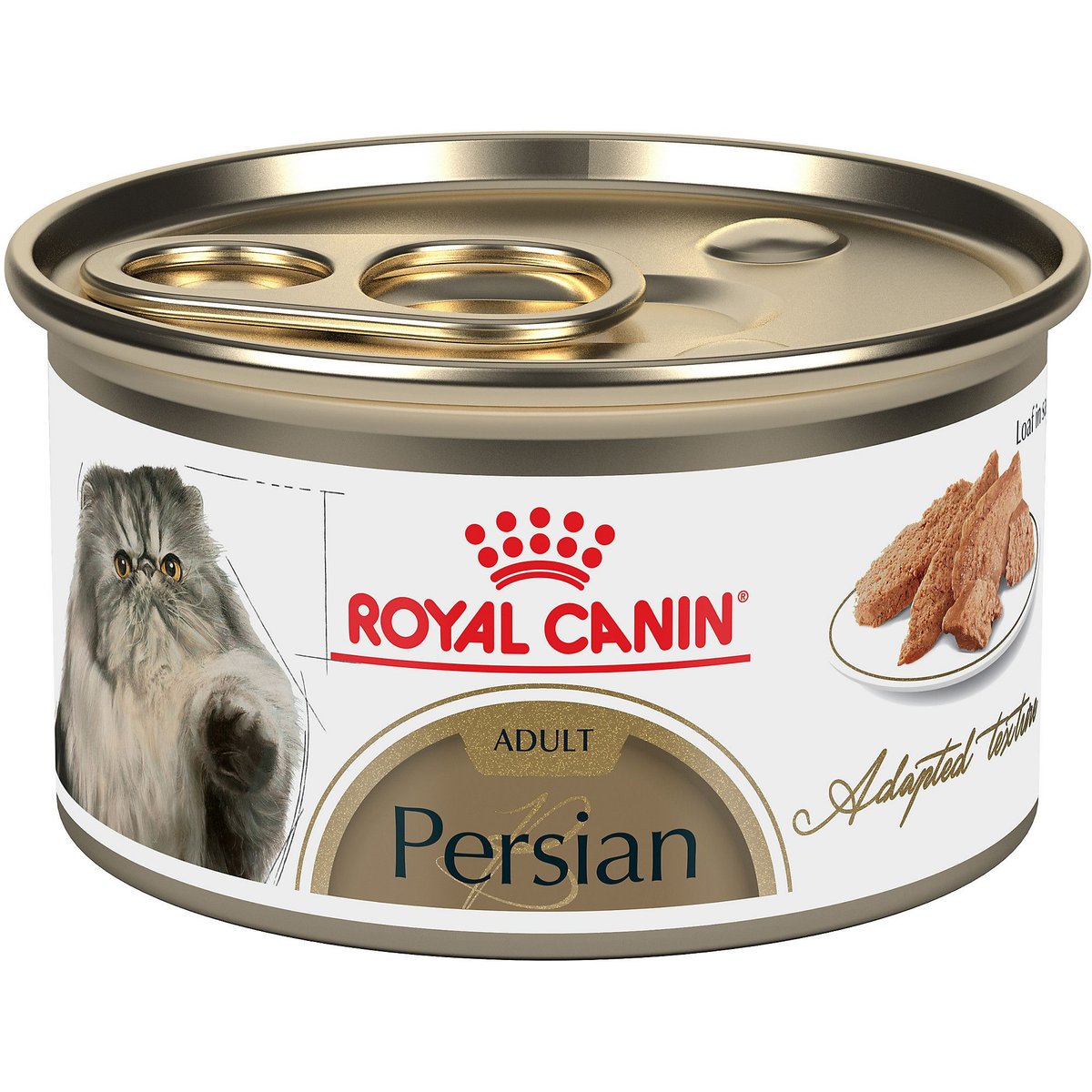 Royal Canin Feline Breed Nutrition Persian Loaf Pate Adult Wet Cat Food, 3-oz can, case of 24