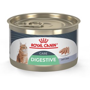 Royal Canin Feline Care Nutrition Digestive Care Loaf Pate Wet Cat Food, 5.1-oz can, case of 24