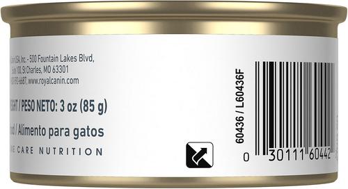 Show full view: Royal Canin Feline Care Nutrition Hair & Skin Care Thin Slices in Gravy Canned Cat Food, 3-oz, case of 24 slide 3 of 12
