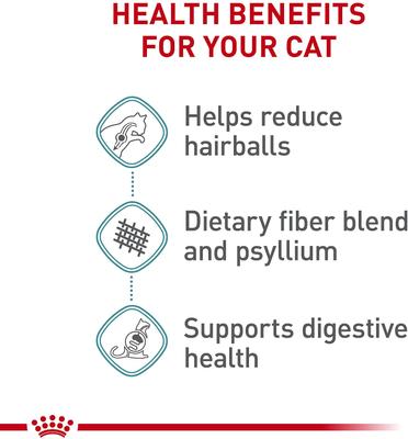 Show full view: Royal Canin Feline Care Nutrition Hairball Care Adult Dry Cat Food, 3-lb bag slide 5 of 11