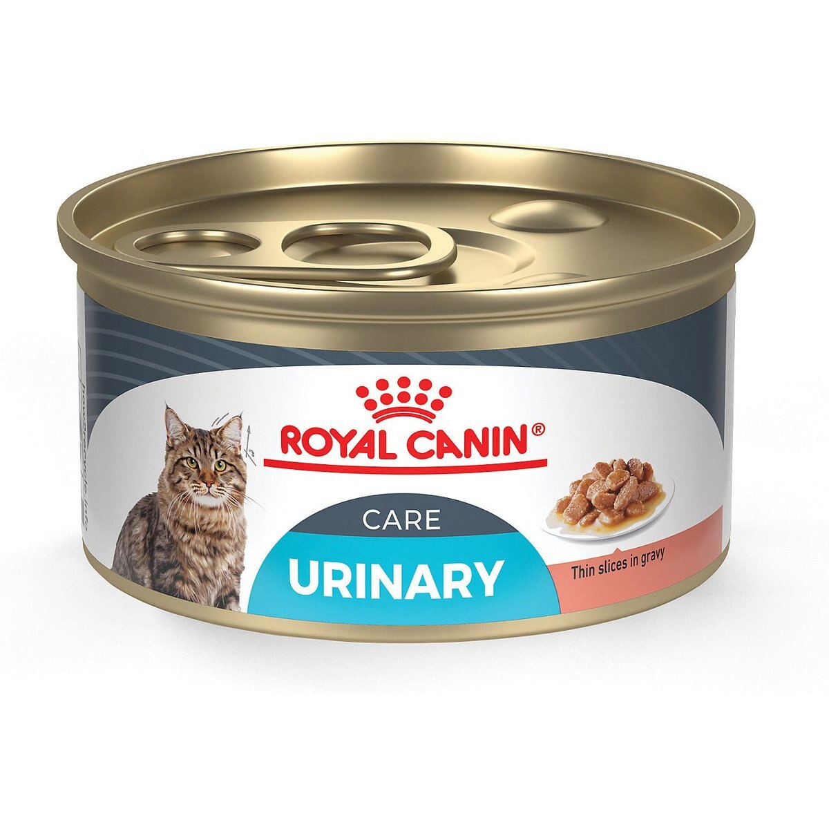 Royal Canin Feline Care Nutrition Urinary Care Thin Slices in Gravy Wet Cat Food, 3-oz can, case of 24