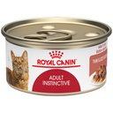 Royal Canin Feline Health Nutrition Adult Instinctive Thin Slices in Gravy Canned Cat Food, 3-oz, case of 24