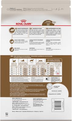 Show full view: Royal Canin Feline Health Nutrition Aging Spayed/Neutered 12+ Dry Cat Food, 7-lb bag slide 3 of 9