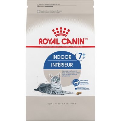Royal Canin Royal Canin Feline Health Nutrition Indoor 7+ Adult Dry Cat Food, 5.5-lb bag