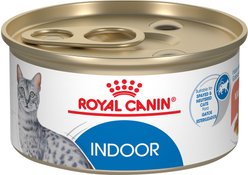 Royal Canin Feline Health Nutrition Indoor Adult Morsels in Gravy Canned Cat Food, 3-oz, case of 24