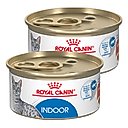 Royal Canin Feline Health Nutrition Indoor Adult Morsels in Gravy Canned Cat Food, 3-oz, case of 48