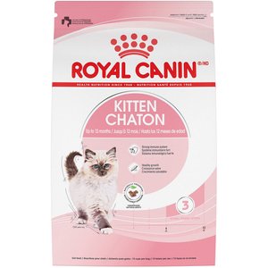 Royal Canin Feline Health Nutrition Kitten Dry Cat Food, 3-lb bag