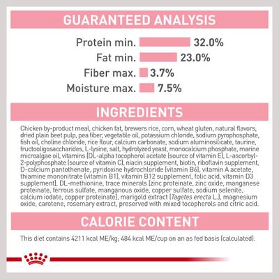 Show full view: Royal Canin Feline Health Nutrition Mother & Babycat Dry Food + Ultra Soft Mousse in Sauce Canned Cat Food slide 4 of 10