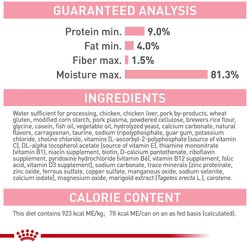 Royal Canin Feline Health Nutrition Mother & Babycat Ultra Soft Mousse in Sauce Wet Cat Food, 3-oz can, case of 24 slide 2 of 9