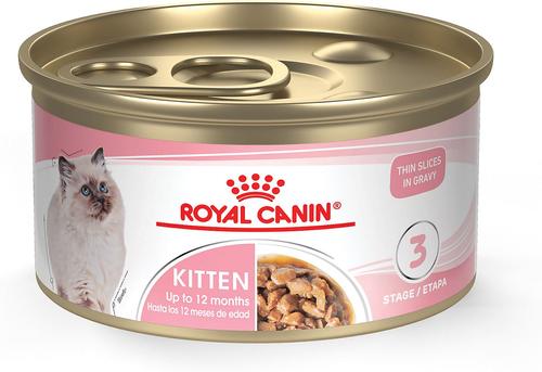 Royal Canin Feline Health Nutrition Thin Slices in Gravy Wet Kitten Food