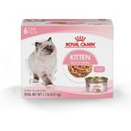 Royal Canin Feline Health Nutrition Kitten Thin Slices in Gravy Wet Cat Food, 3-oz, case of 6
