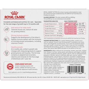 Royal Canin Feline Health Nutrition Kitten Thin Slices in Gravy Wet Cat Food, 3-oz, case of 6