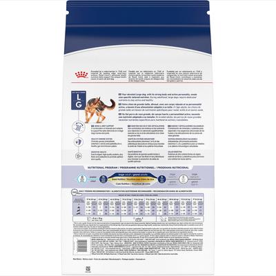 Show full view: Royal Canin Size Health Nutrition Large Adult Dry Dog Food, 4-lb bag slide 3 of 12