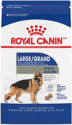 Show full view: Royal Canin Size Health Nutrition Large Adult Dry Dog Food, 6-lb bag slide 1 of 13