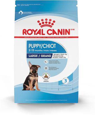 Show full view: Royal Canin Size Health Nutrition Large Puppy Dry Dog Food, 4-lb bag slide 1 of 12