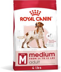 Royal Canin Size Health Nutrition Medium Adult Dry Dog Food, 4-lb bag
