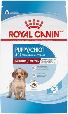 Show full view: Royal Canin Size Health Nutrition Medium Puppy Dry Dog Food, 30-lb bag  slide 1 of 12