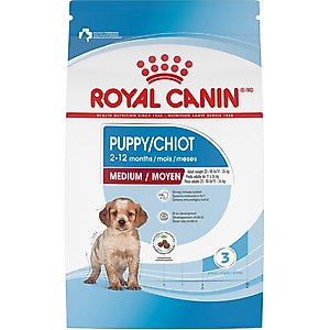ROYAL CANIN Size Health Nutrition Medium Puppy Dry Dog Food, 4-lb