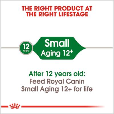 Show full view: Royal Canin Size Health Nutrition Small Aging 12+ Dry Dog Food, 12-lb bag slide 7 of 13