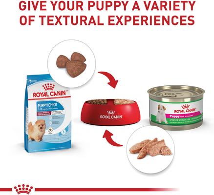 Show full view: Royal Canin Size Health Nutrition Small Indoor Puppy Dry Dog Food, 2.5-lb bag slide 6 of 12