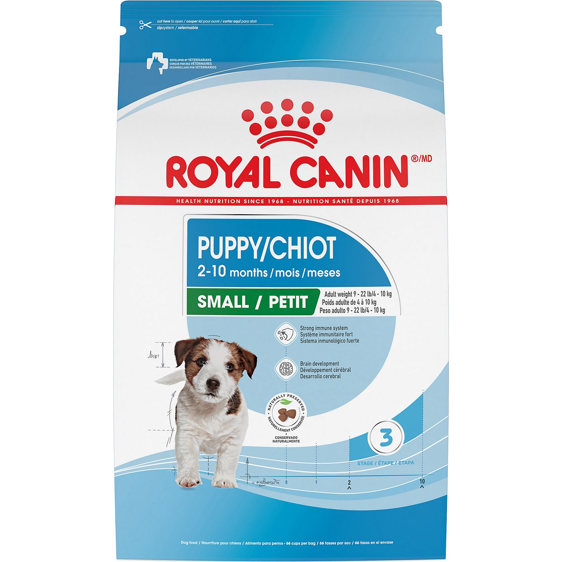Royal Canin Size Health Nutrition Small Puppy Dry Dog Food, 4-lb bag
